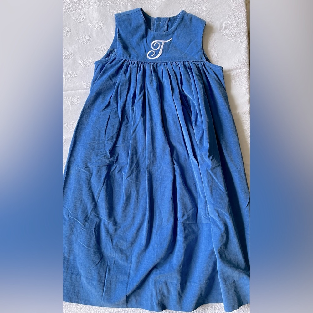 “T” Monogram Girls Dress size 6
